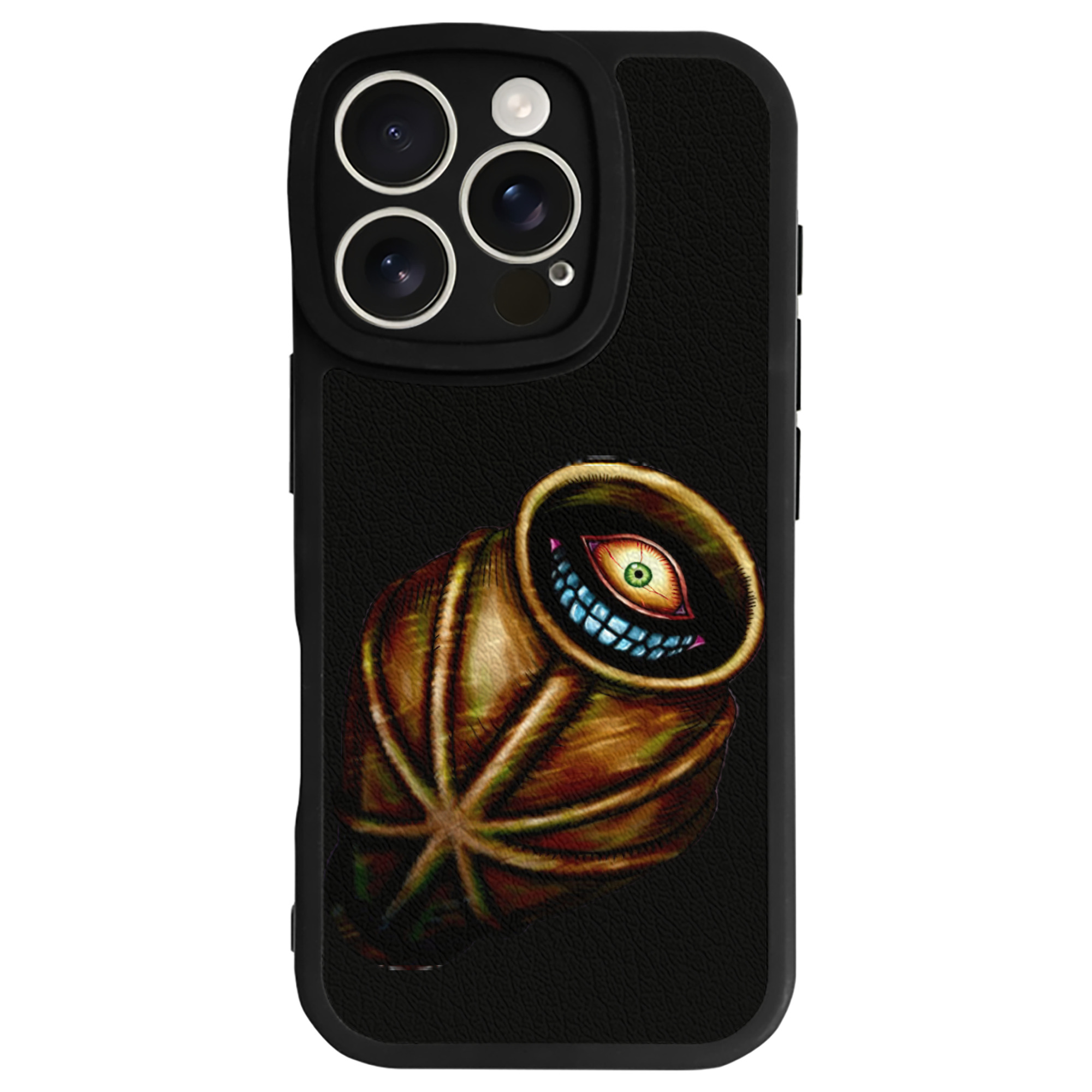 （画像用） 遊☆戯☆王 Yu-Gi-Oh! 【iPhone 16シリーズ対応】シリコンスマホケース（レザー調） 材質：シリコン